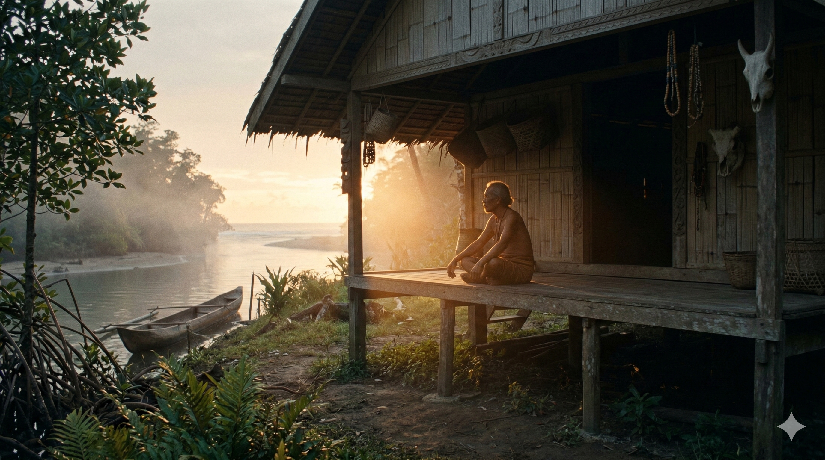 Mentawai longhouse